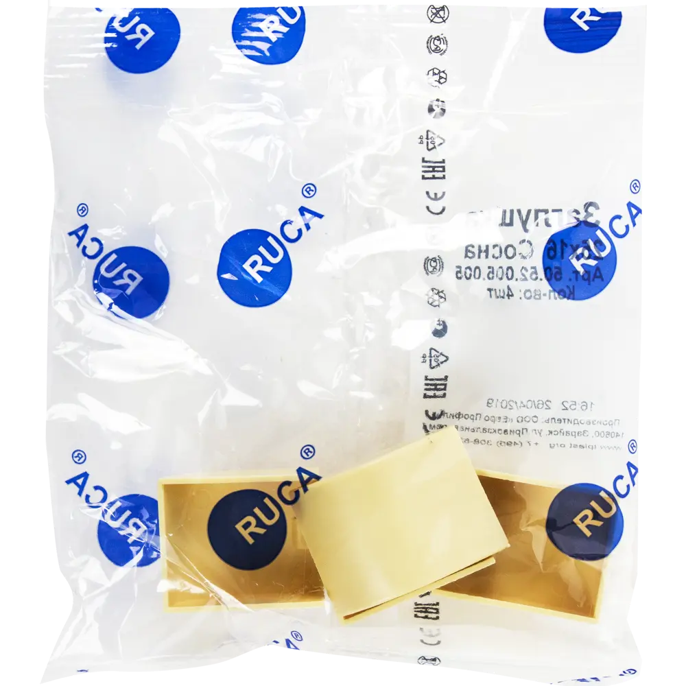 Заглушка для кабель-канала 25/16 мм цвет сосна 4 шт Santreyd STLM-2158498 - Вид №1