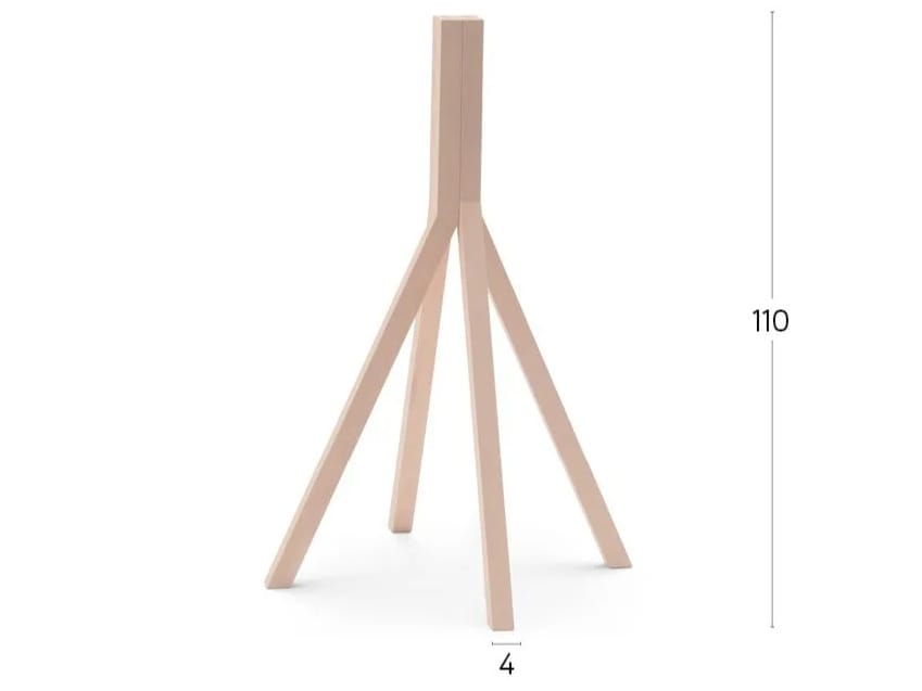 Круглый стол с каркасом из ореха или бука Billiani Grapevine ARCH-00122363 - Вид №7