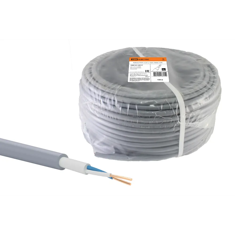 Кабель Tdm Electric NYM 3x2.5 50 м ГОСТ цвет серый 84574129 STLM-2048925  - Вид №2