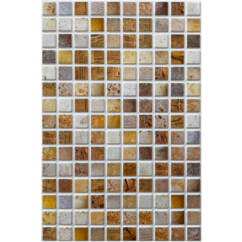 Листовая панель ПВХ Сахара медовый 480x480x3 мм 0.23 м² GRACE STLM-2110871 - Вид №3