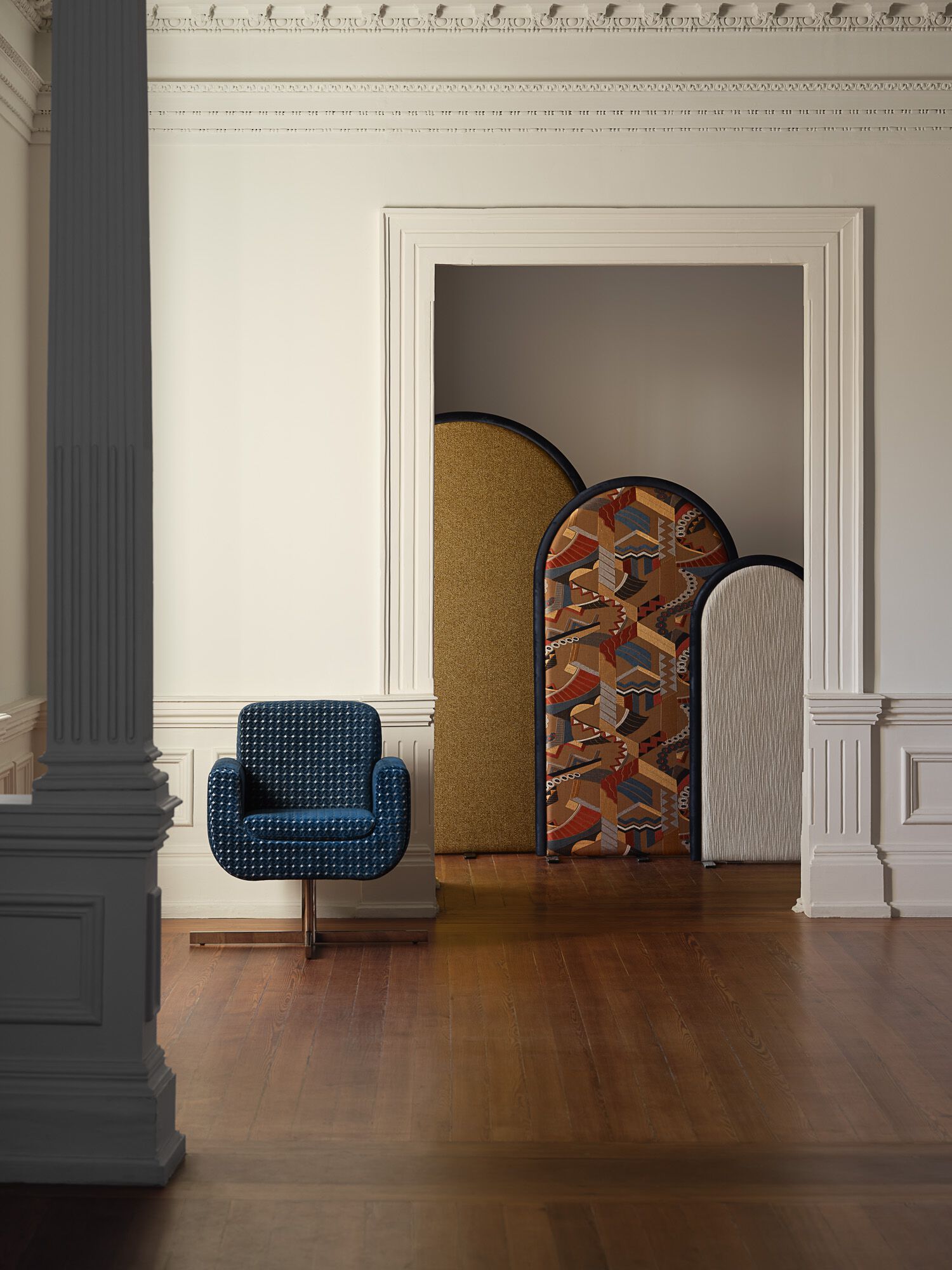 Жаккардовая обивочная ткань Aldeco Veva ARCH-00062248 - Вид №5