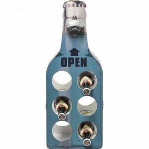 Стеллаж для бутылок голубой Open KARE OPEN 325696 Голубой