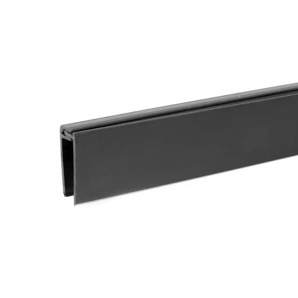 Профиль финишный защелкивающийся цвет тёмный VOX STLM-2093063