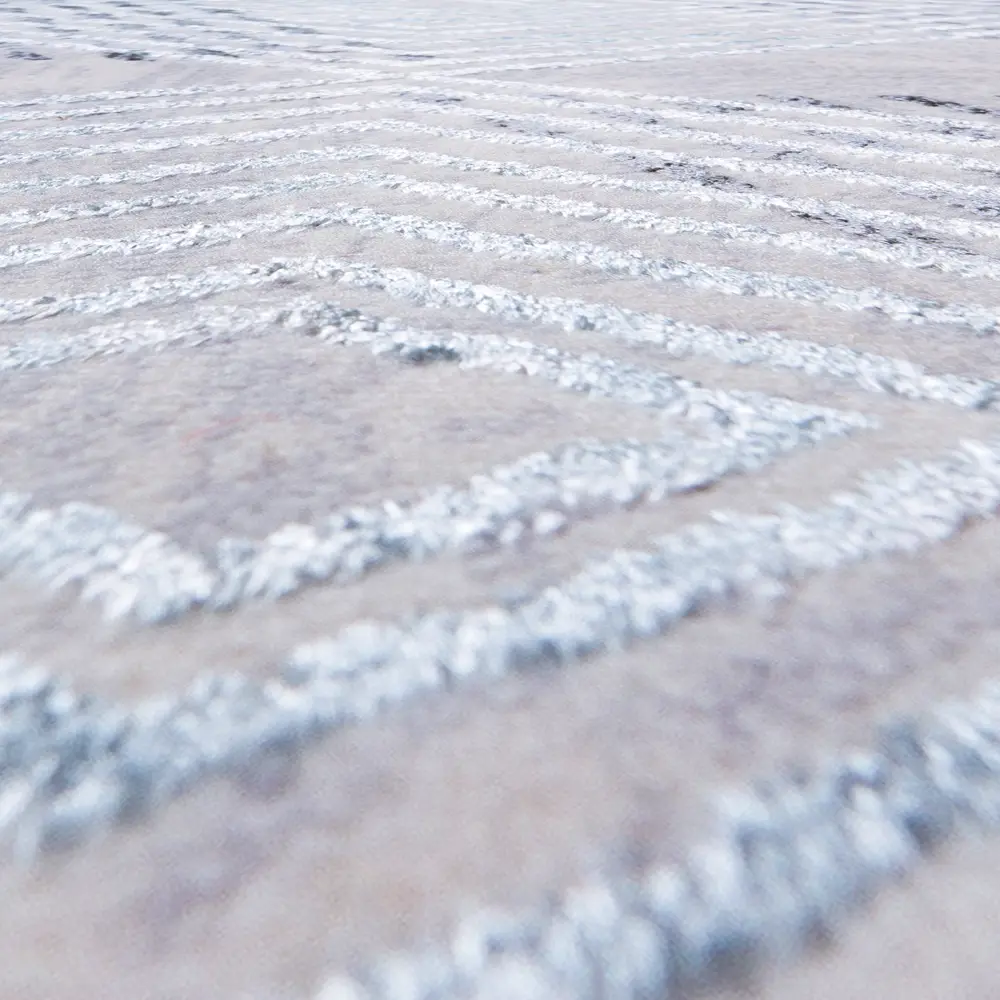 Ковер вискоза Эрин 1902G 120x180 см цвет светло-серый CTIM STLM-2097149 - Вид №3