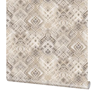 Обои флизелиновые Elysium Кристалл светло-коричневые 1.06 м Е700502