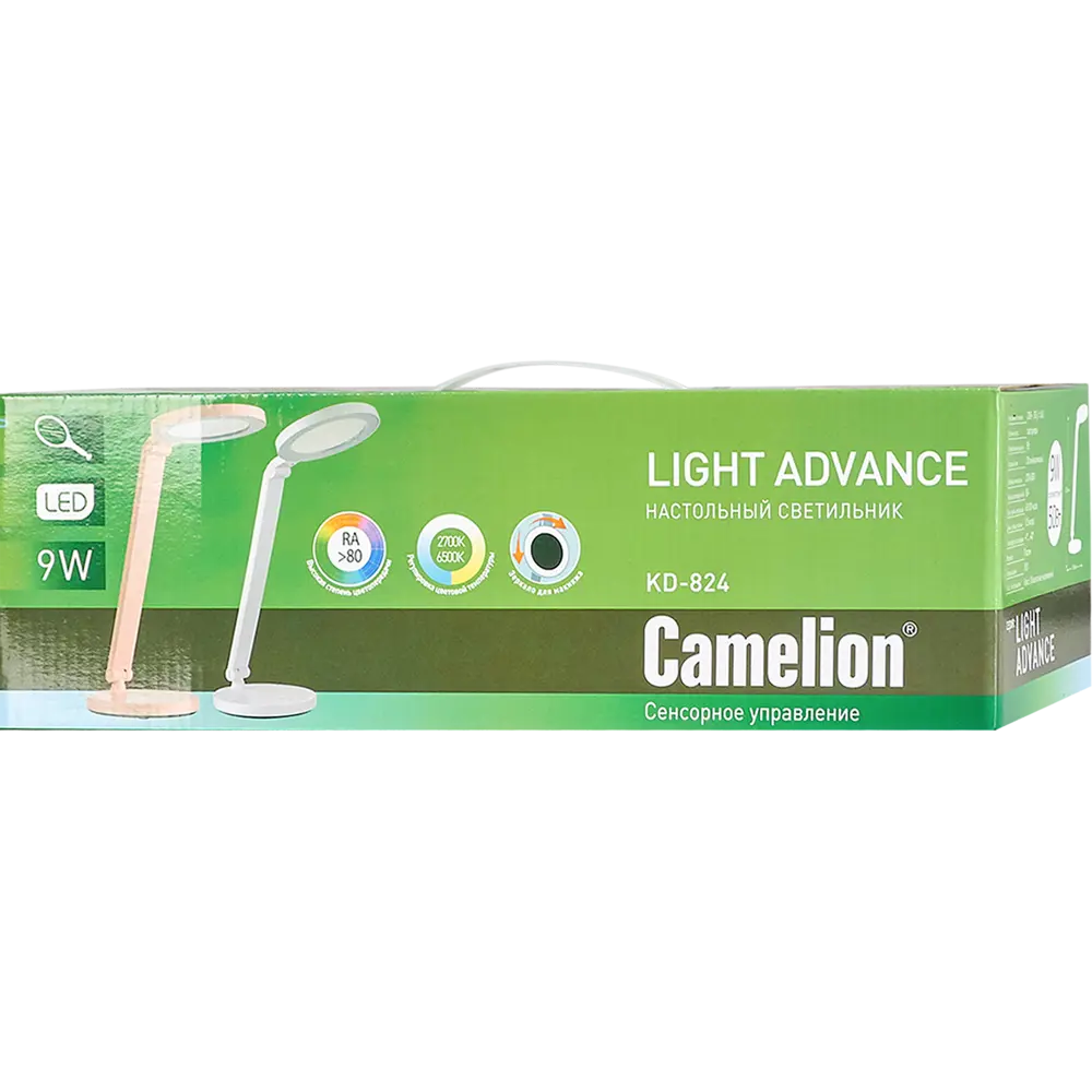 Рабочая лампа настольная светодиодная Camelion KD-824 с косметическим зеркалом STLM-2138233 - Вид №5