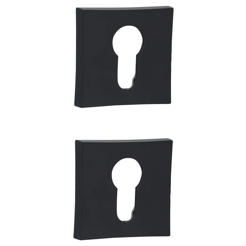 Накладка на цилиндр Inspire Abby/Manuela цвет чёрный матовый 2 шт STLM-2180918 - Вид №2