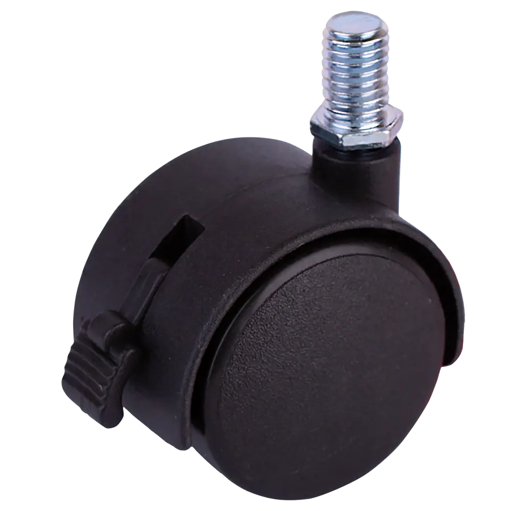 Santreyd: Поворотное колесо с тормозом и резьбой М10 для мебели 82594376 STLM-0030847