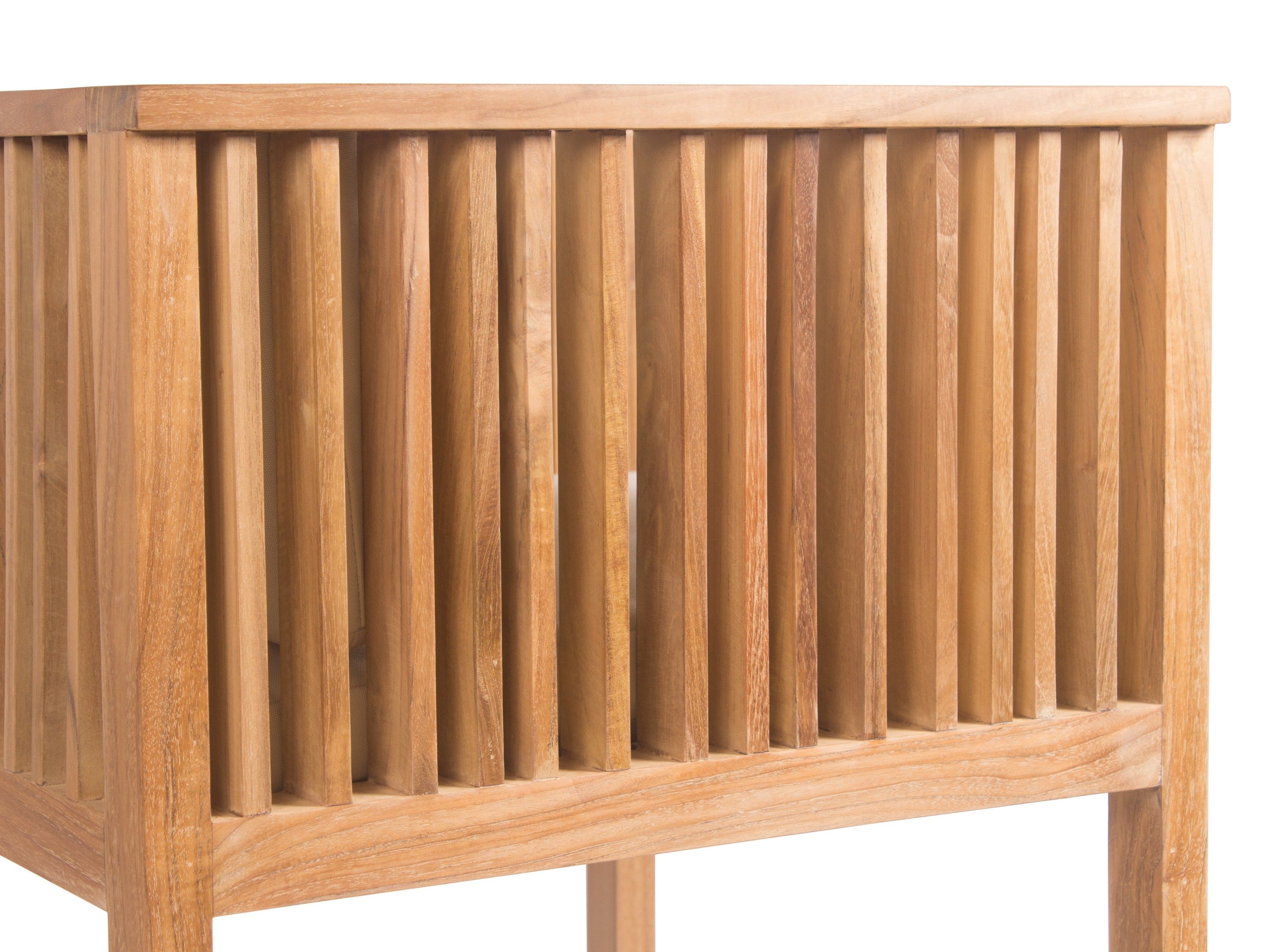 Стул для сада из тикового дерева с подлокотниками Il Giardino di Legno код ARCH-00104226 - Вид №4