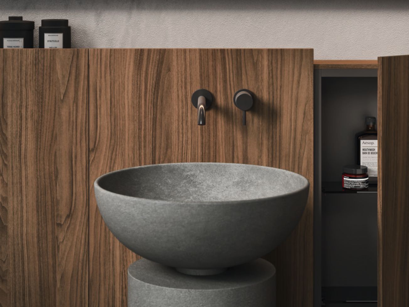 Полная мебель для ванной комнаты Noorth Caba ARCH-00045932 - Вид №2