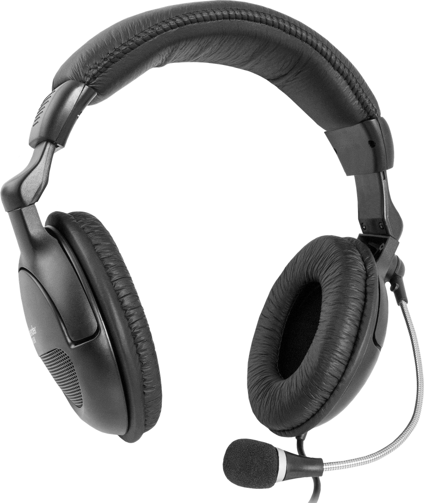 63898 компьютерная гарнитура orpheus hn-898 черный, кабель 3 м Defender Santreyd 