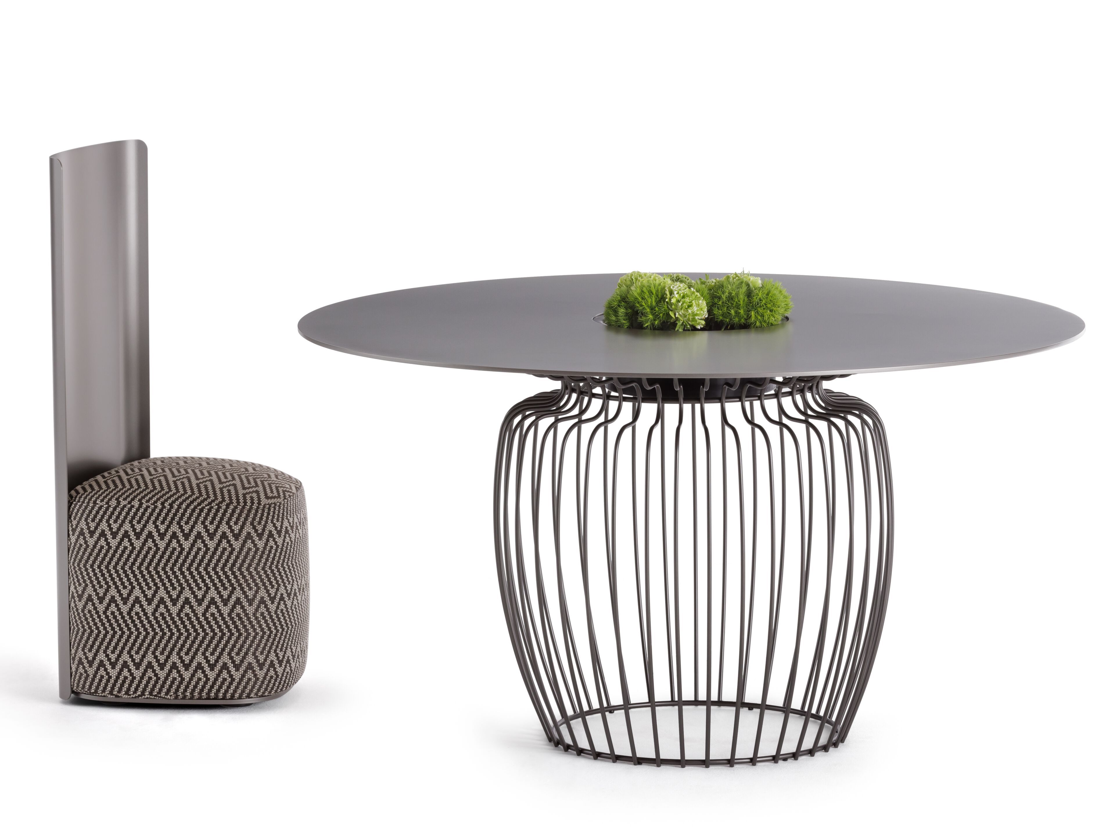 Круглый металлический стол Natevo Атолл ARCH-00109993