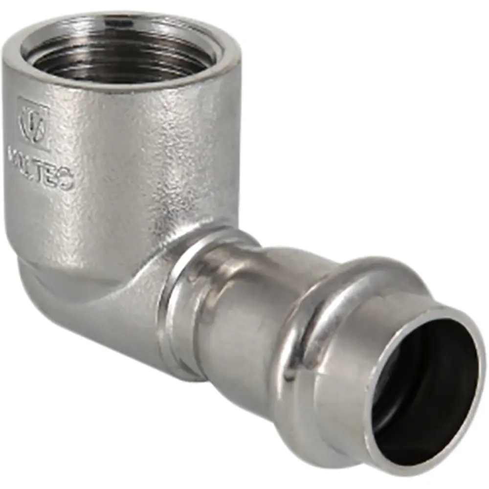 Угол комбинированный 90° Valtec 3/4"x22 мм ВР нержавеющая сталь 82563745 STLM-2130225  - Вид №2