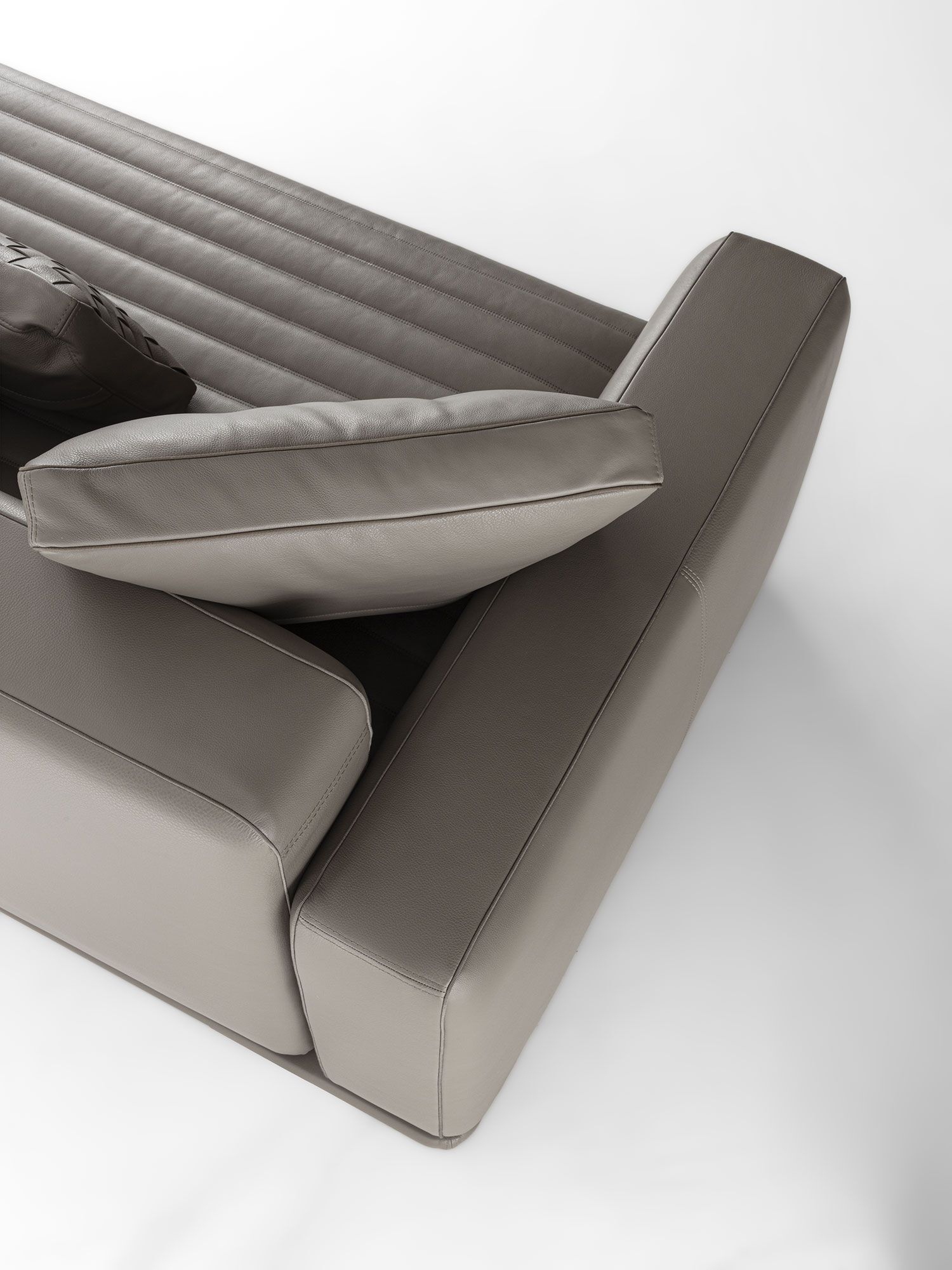 Кожаный модульный диван Frigerio Эдди ARCH-00080524 - Вид №4