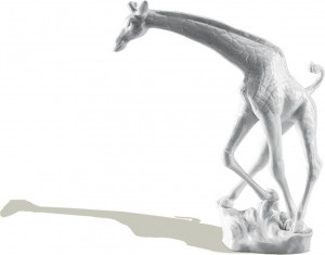 1050322 Meissen Фигурка 20см "Жираф" (проф.Дрейк,1956г.) Фарфор
