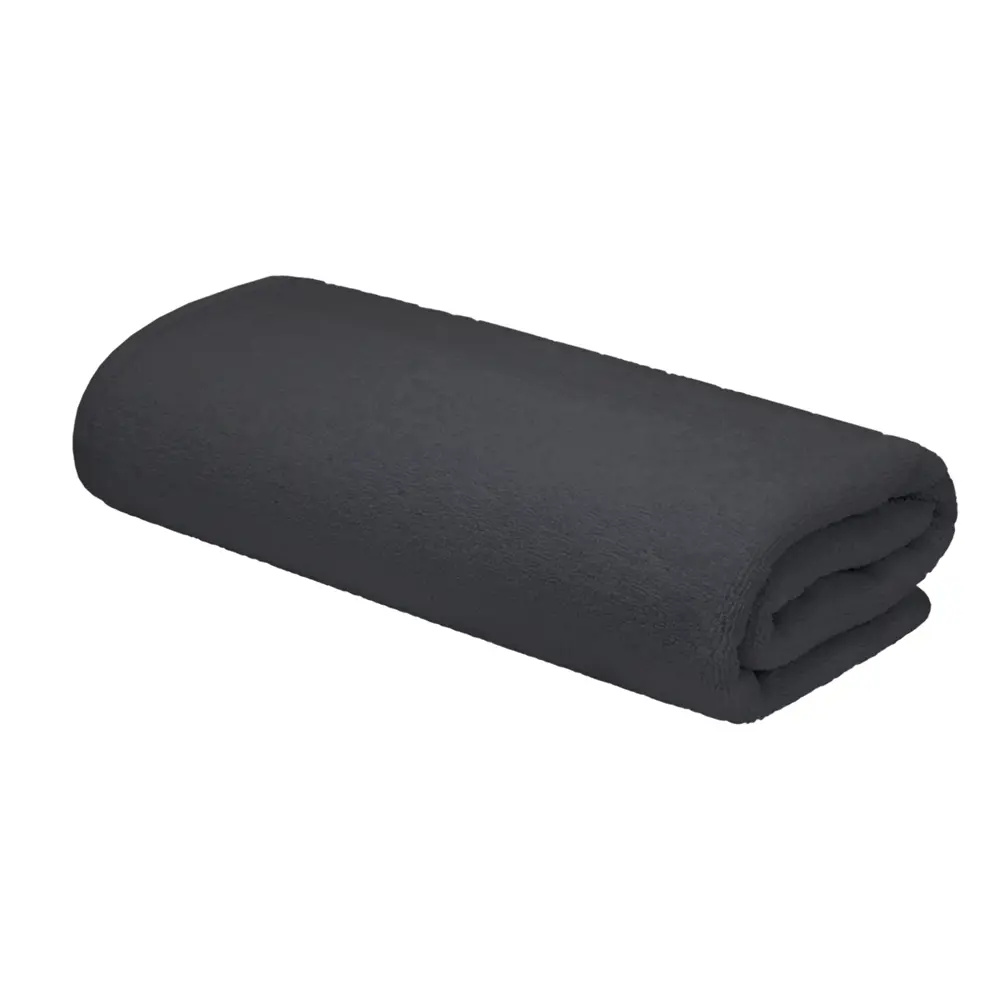 Махровое полотенце Bravo Enna - роскошь в черном цвете 100x150 см 89367712 STLM-1070816 - Вид №2