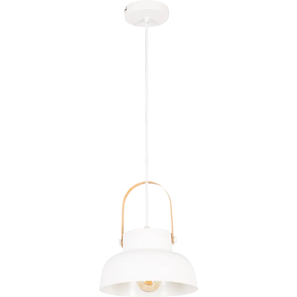 Подвесной светильник Lumin Arte PL05, 1 лампа, 4 м², цвет белый металлик STLM-2055630