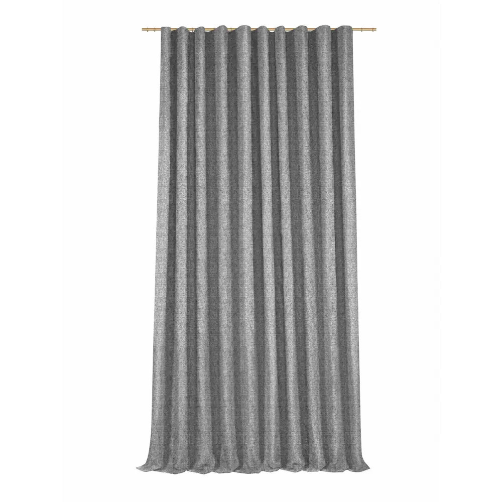 Штора на ленте Adelina 200x280 см цвет серый MIAMOZA STLM-2199490 - Вид №1