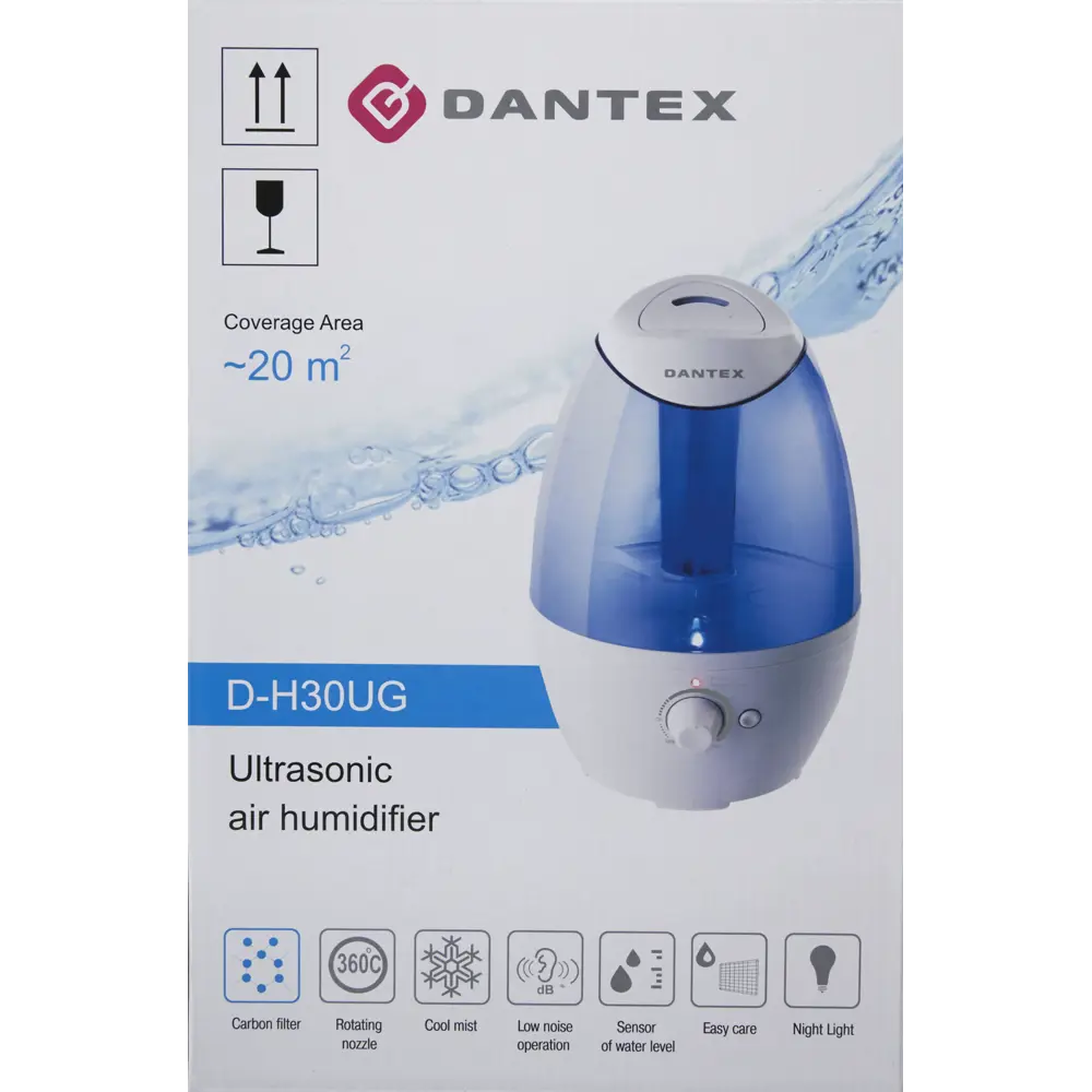 Увлажнитель воздуха Dantex D-H30UG 82455340 STLM-2038399  - Вид №4