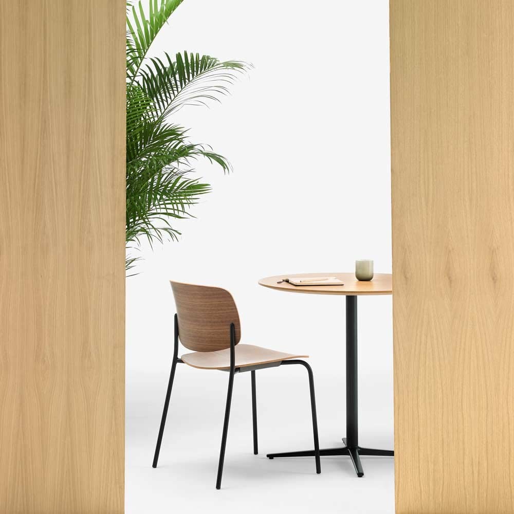 Штабелируемый стул из дуба INCLASS Эрин Вуд ARCH-00147365 - Вид №3