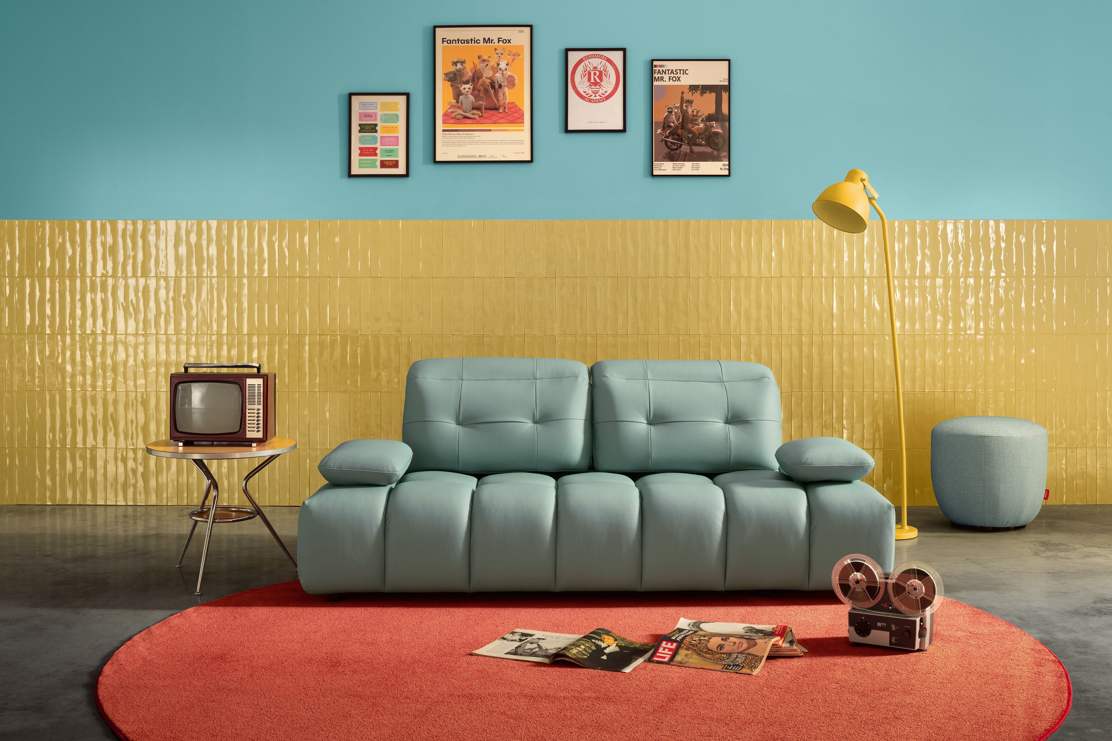 Кожаный линейный диван AERRE ITALIA DAMIEN ARCH-00002879 - Вид №2