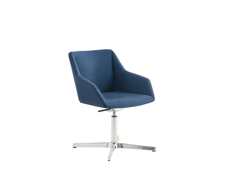 Тканевый стул для зала ожидания Sesta шашки ARCH-00141274 - Вид №1