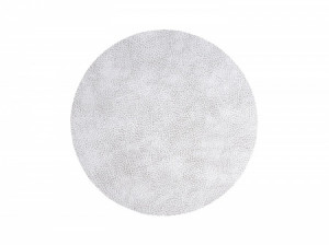 98927 HIPPO white-grey подстановочная салфетка круглая, диаметр 30 см, толщина 1,6 мм;LIND DNA