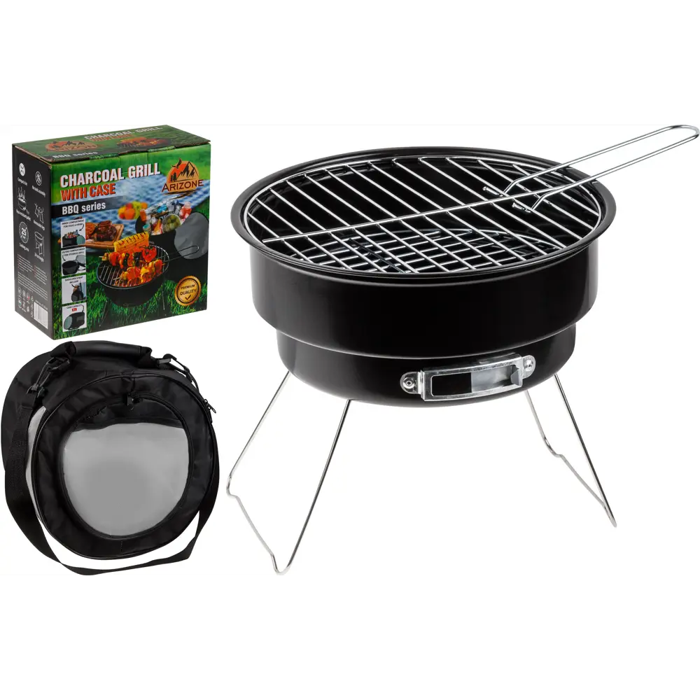 Гриль угольный Arizone Bbq 26.5x26.5x24 см