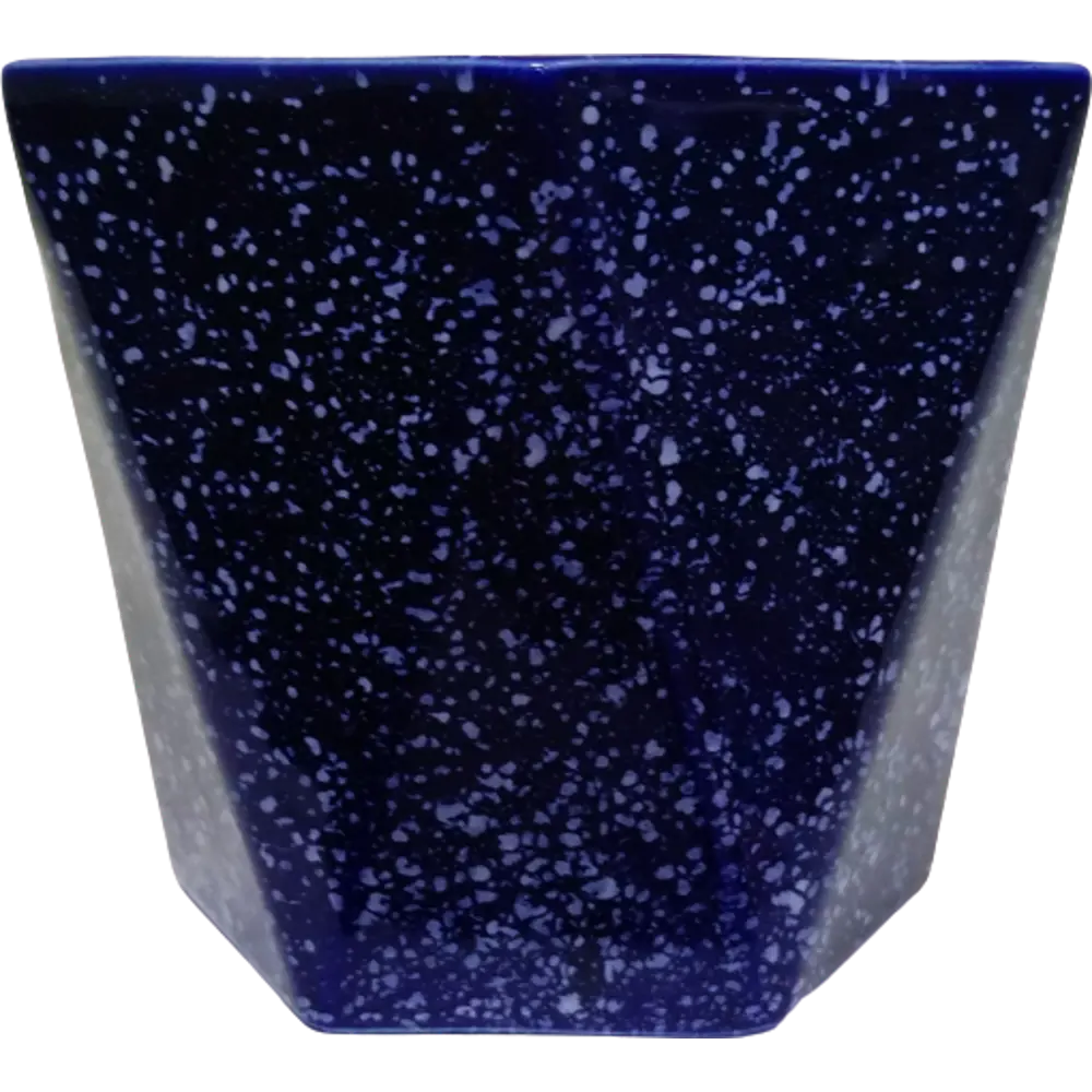 Кактусник 9x10x9 см v0.49 л керамика синий 83104750 STLM-2085146 Santreyd - Вид №3