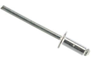 15914907 Заклёпка вытяжная алюминий/оцинкованная сталь (150 шт; 4х10 мм) 0200691 КЧ качественный крепеж