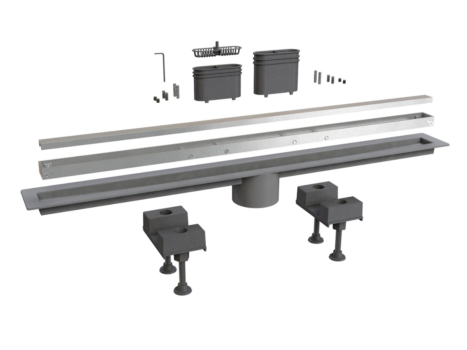 Алюминиевый слив для душа Bonomini Canalissima ARCH-00123931 - Вид №1