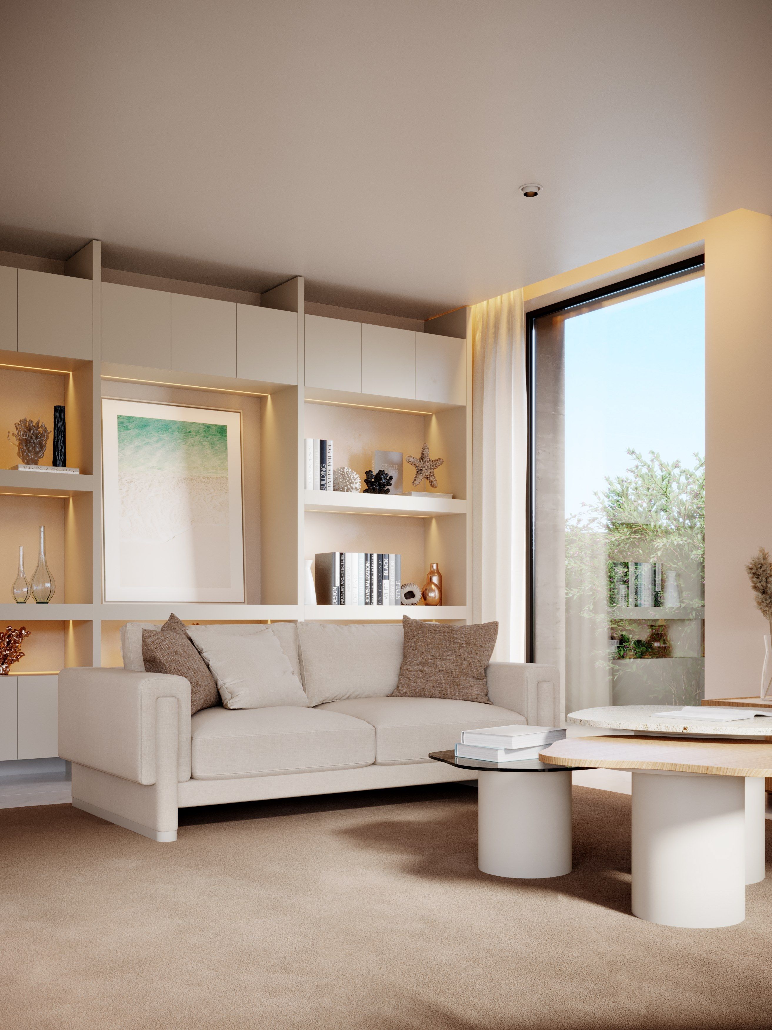 Деревянный журнальный столик Stylish Club Natur ARCH-00105201 - Вид №7