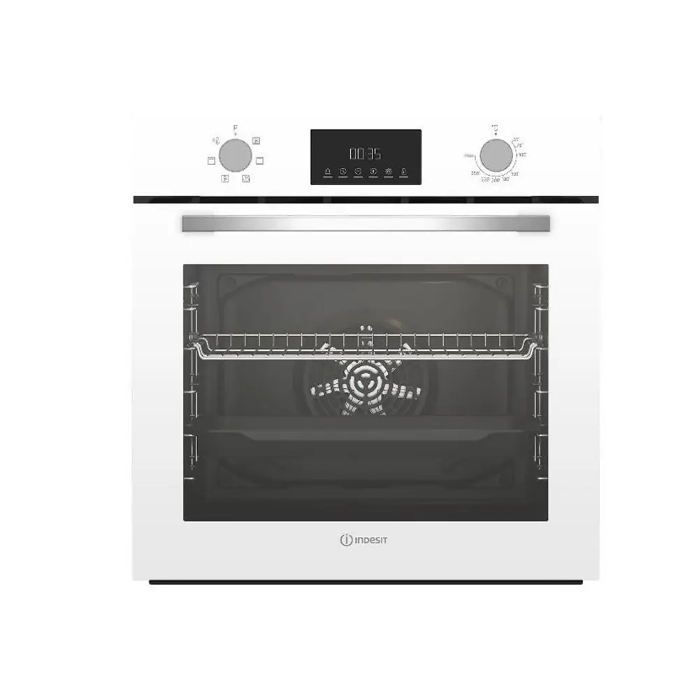 Электрический встраиваемый духовой шкаф Indesit IFE 3644 J WH 60x60x57 см цвет белый