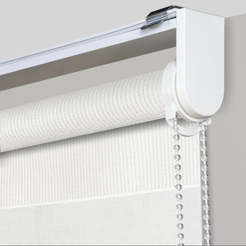 Штора рулонная день-ночь Петер 160x175 см экрю MIAMOZA Промо 2025 STLM-2173059 - Вид №1