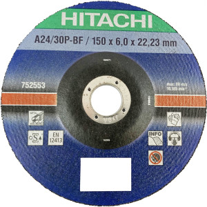 Диск зачистной по металлу 150x6 мм HITACHI