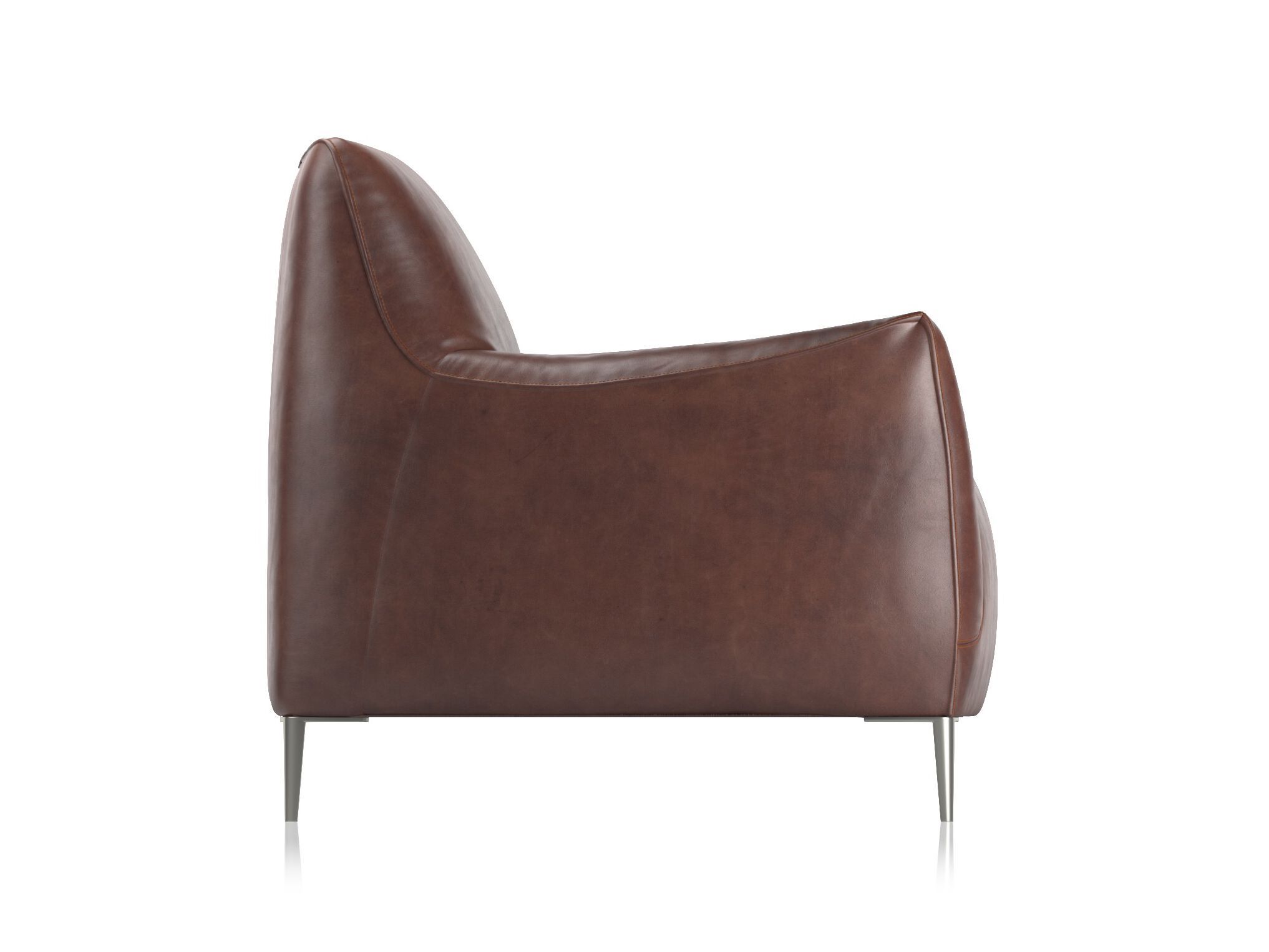 Кожаное кресло с подлокотниками Natuzzi Italia DOLLY ARCH-00047143 - Вид №2