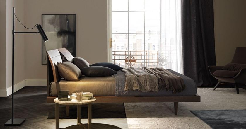 MisuraEmme Двуспальная кровать из орехового дерева Misuraemme sun-id-1420267 - Вид №3