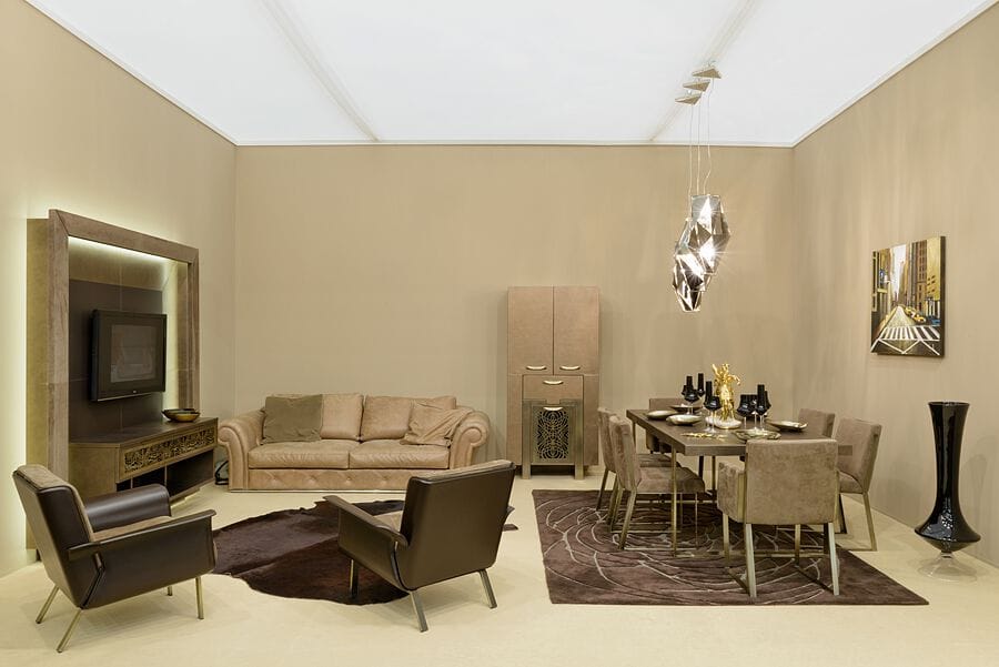 Кожаный стул с подлокотниками Casa Covre Palio ARCH-00120940 - Вид №6