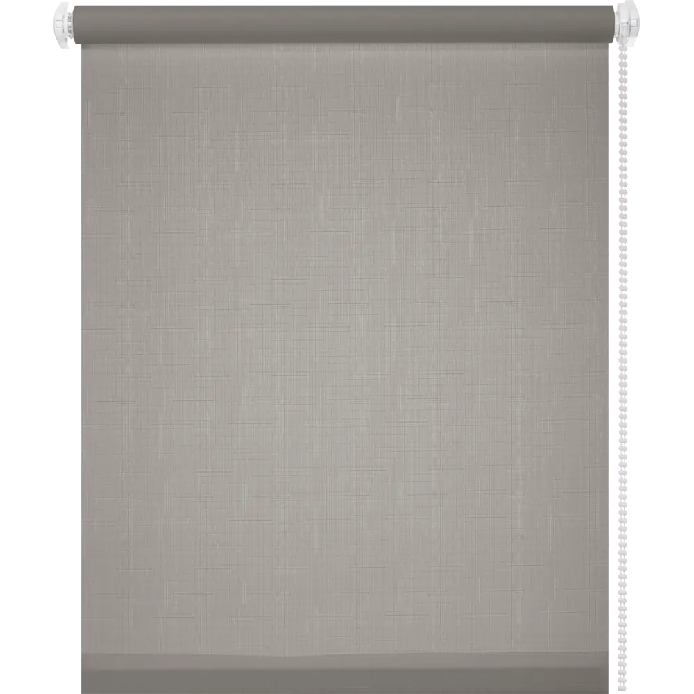 Штора рулонная Inspire Шантунг 60x160 см серая STLM-2080600 - Вид №1