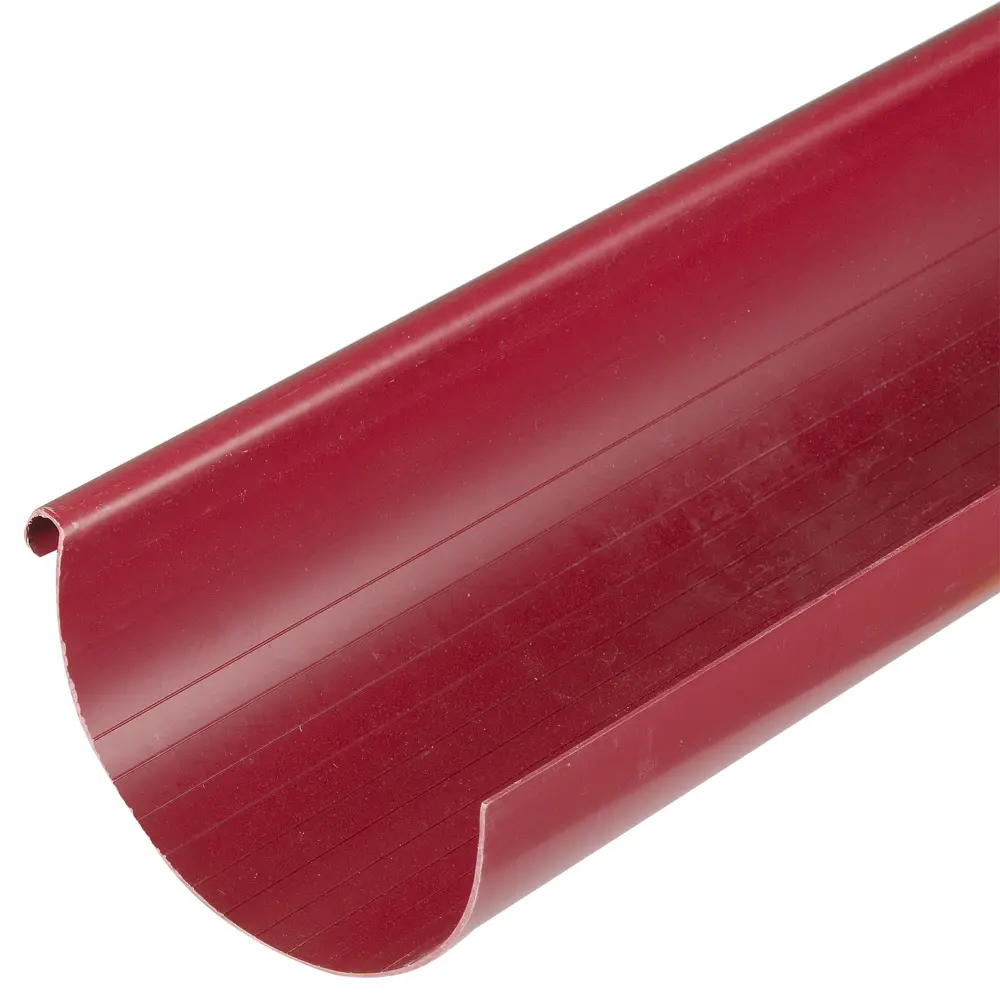 Желоб водосточный Murol 130x3000 мм цвет красный STLM-2186542
