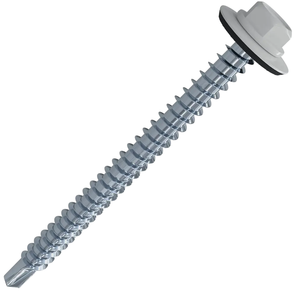Кровельные саморезы STANDERS RAL9003 сверлоконечные белые 5.5x32, 80 штук 82182024 STLM-2163232 