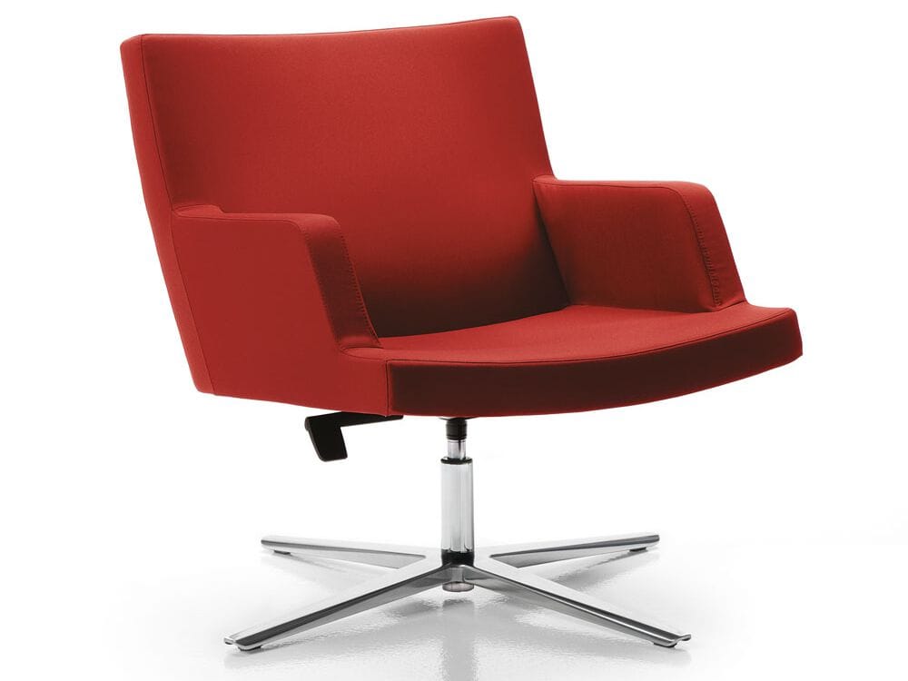 Тканевое вращающееся кресло с подлокотниками BBB CROSS ARCH-00053837 - Вид №2