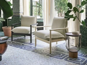 Miniforms Кресло из ткани с подлокотниками