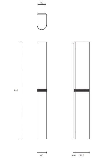 Настенный светильник из дутого стекла Articolo Studios Slim ARCH-00085977 - Вид №6