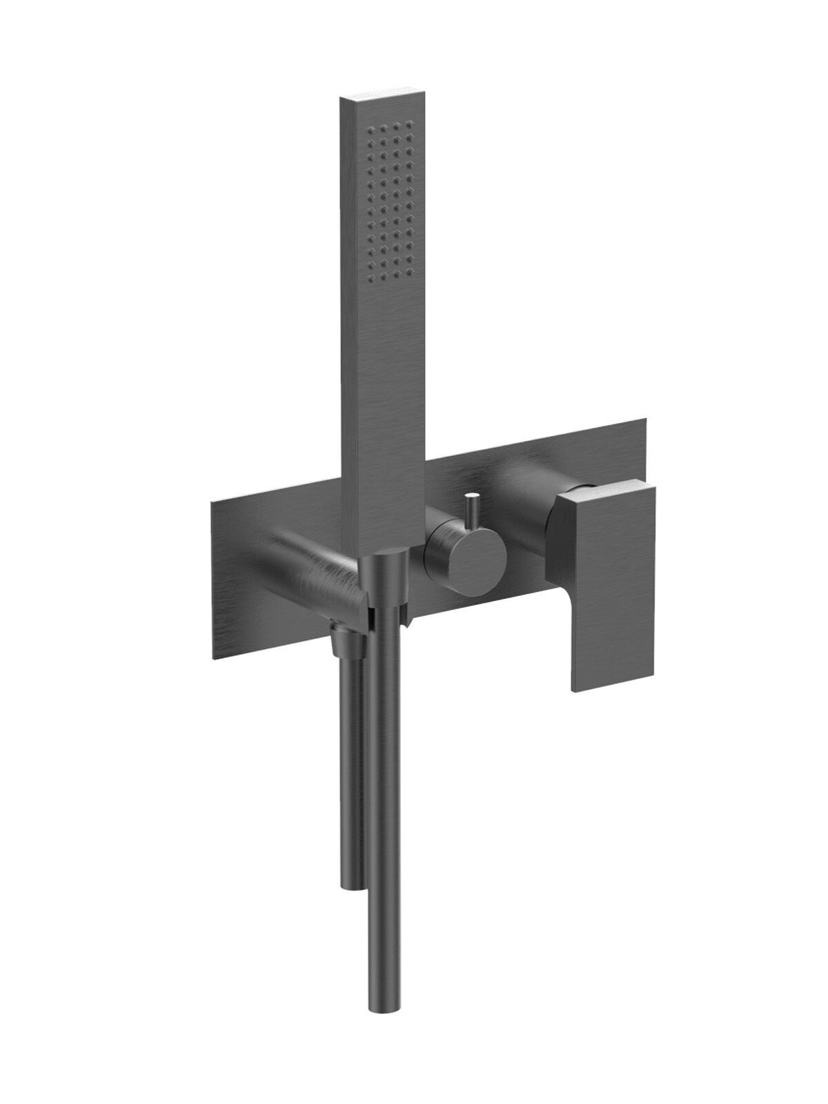 Однорычажный смеситель для душа с 3 отверстиями и ручным душем Rubinetterie Frattini отдельная эстетика ARCH-00076565 - Вид №13