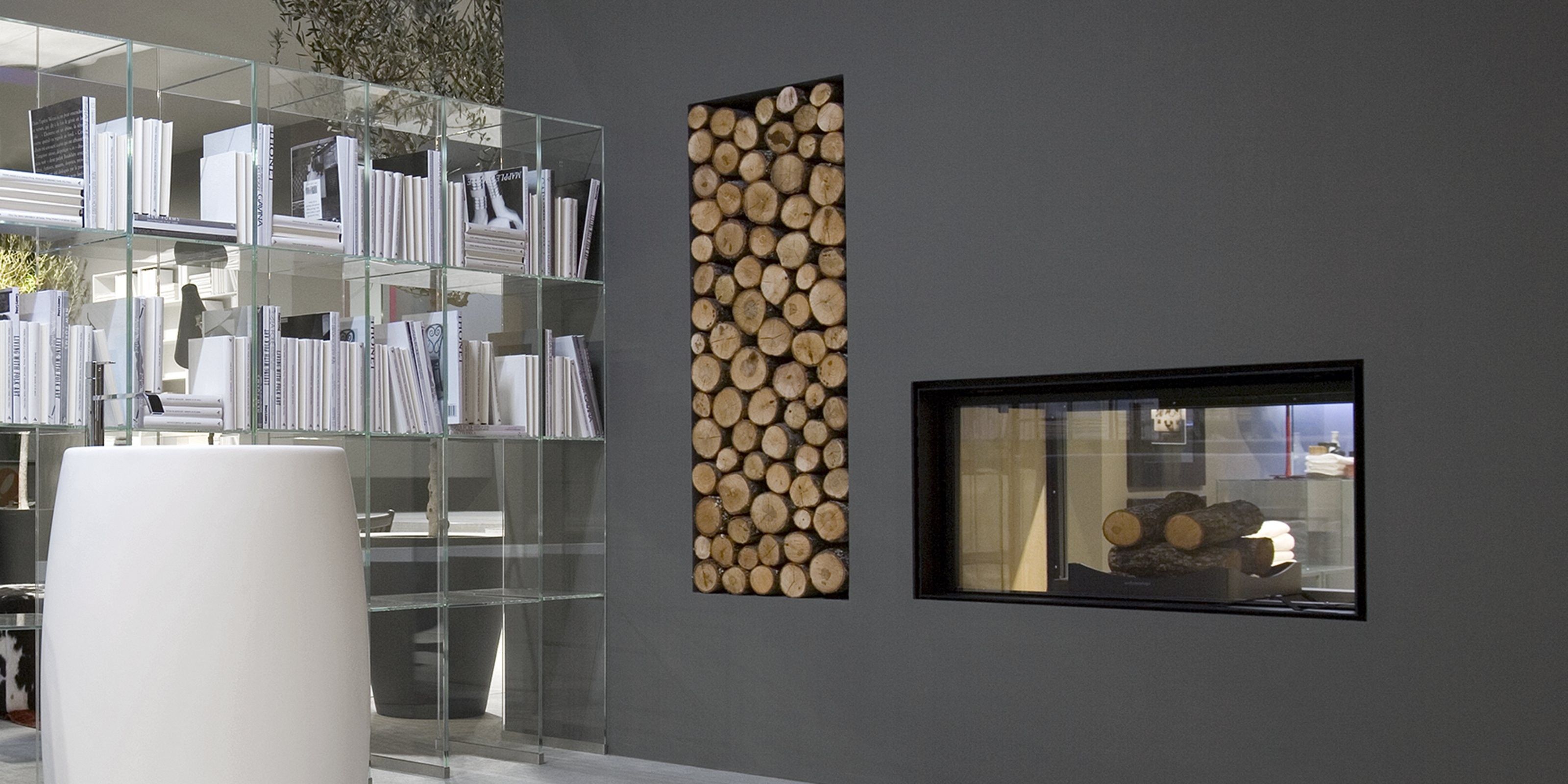 Стальной дровяной камин Antoniolupi FILOSKEMA ARCH-00019160 - Вид №2