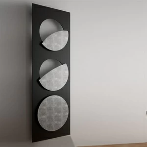 Hotech Дизайн-радиатор Prestige Collection Eclipse цвет черный отделка серебро