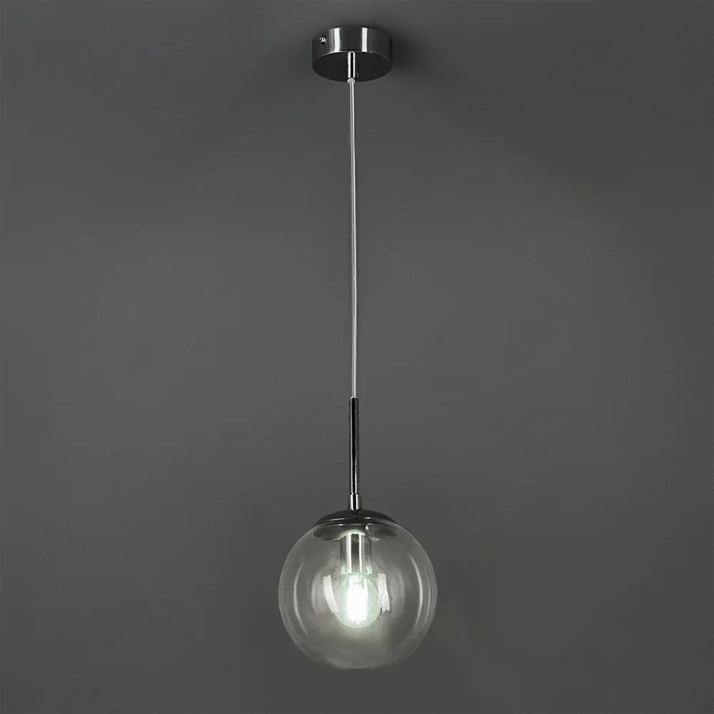 Светильник подвесной Volare 1 лампа 2 м² цвет хром Arte Lamp STLM-2211484 - Вид №1