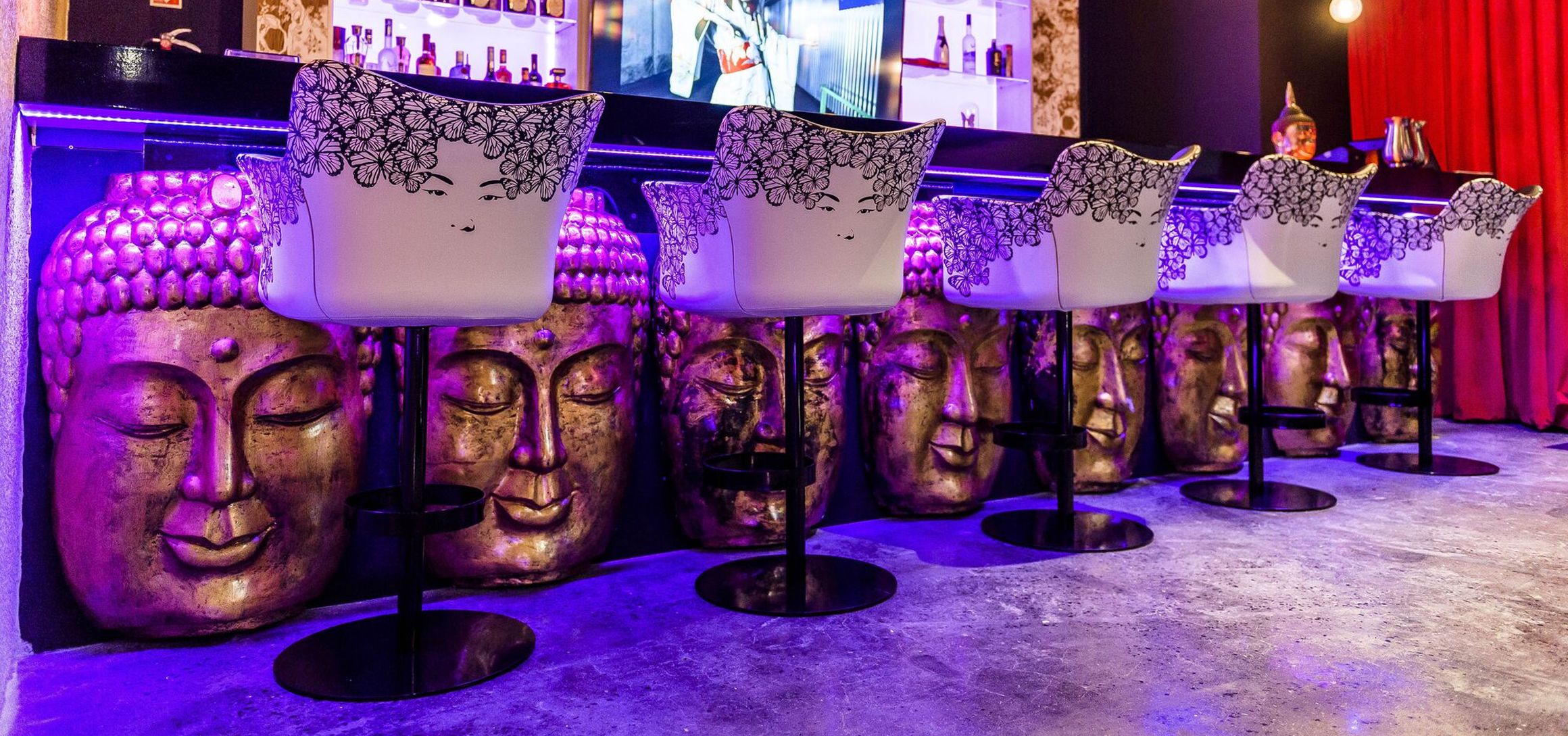 Высокий кожаный стул MORADA Jenn ARCH-00046704 - Вид №1