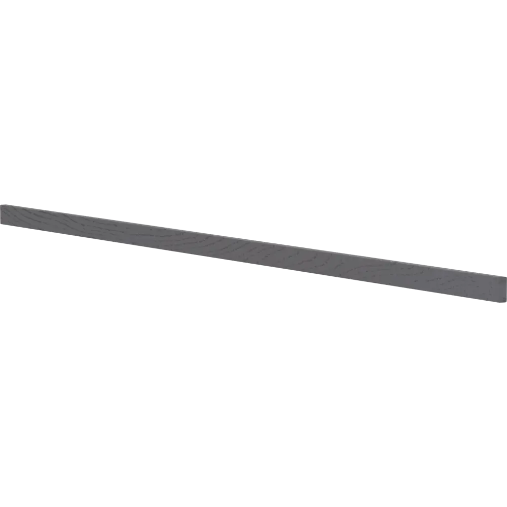 Карниз нижний Delinia ID Петергоф грей 200x4 см ЛДСП цвет серый STLM-2184012 - Вид №1